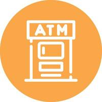 atm kreatives Icon-Design vektor