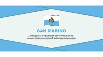 san marino flagga abstrakt bakgrund design mall. san marino oberoende dag baner tecknad serie vektor illustration. san marino vektor