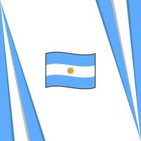argentina flagga abstrakt bakgrund design mall. argentina oberoende dag baner social media posta. argentina oberoende dag vektor