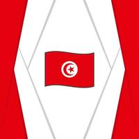 tunisien flagga abstrakt bakgrund design mall. tunisien oberoende dag baner social media posta. tunisien bakgrund vektor