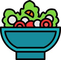 griechisch Salat Vektor Symbol Design