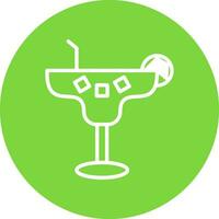 Margarita Cocktail Vektor Symbol Design