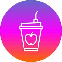 Obst Smoothie Vektor Symbol Design