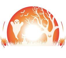 genial Halloween t Hemd Design vektor