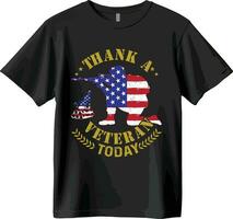 Jahrgang t Hemd Design, Auszeichnung Veteranen ein patriotisch T-Shirt zu tragen mit Stolz. vektor