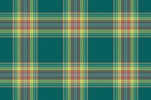 prüfen Muster Tartan von Hintergrund Textur Vektor mit ein Plaid nahtlos Stoff Textil.