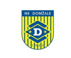 Domzale Verein Logo Symbol Slowenien Liga Fußball abstrakt Design Vektor Illustration