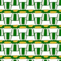 illustration på temat irländska semester st patrick day vektor