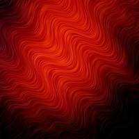 mörk röd vektor bakgrund med bågar.
