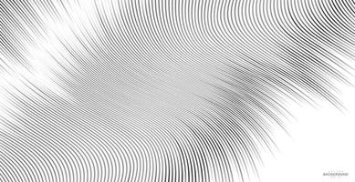 abstrakt linje bakgrund. böjt vridet lutande mönster vektor