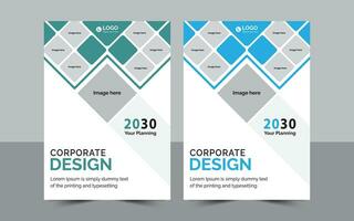 korporativ Startseite Design Vorlage. können Sein anpassen. Broschüre, Flyer, jährlich Bericht, Buch, völlig editierbar. vektor