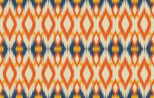 ethnisch abstrakt Ikat Kunst. aztekisch Ornament drucken. geometrisch ethnisch Muster nahtlos Farbe orientalisch. Design zum Hintergrund ,Vorhang, Teppich, Hintergrund, Kleidung, Verpackung, Batik, Vektor Illustration.