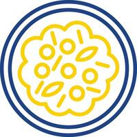 Gemüse Curry Vektor Symbol Design