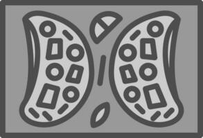 Garnele Tacos Vektor Symbol Design