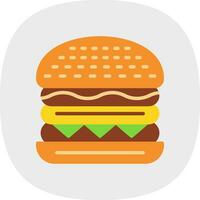 Cheeseburger Vektor Symbol Design