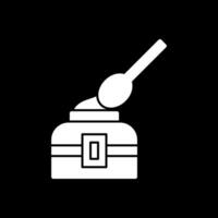 Körperpeeling-Vektor-Icon-Design vektor