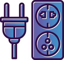 elektrisch Auslauf Vektor Symbol Design