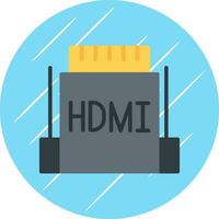 hdmi vektor ikon design