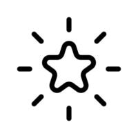 funkelnd Symbol Vektor Symbol Design Illustration