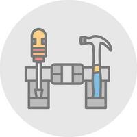 verktyg bälte vektor ikon design