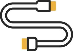 Verbinder und Kabel Vektor Symbol Design
