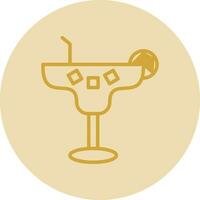 Margarita Cocktail Vektor Symbol Design