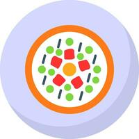 caesar pizza vektor ikon design