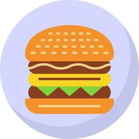Cheeseburger Vektor Symbol Design