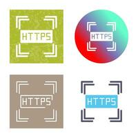 https-Vektorsymbol vektor