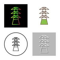 einzigartiges Turmvektorsymbol vektor