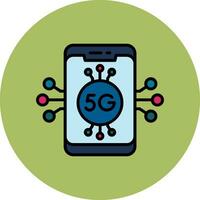 5g-Vektorsymbol vektor