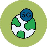 5g-Vektorsymbol vektor