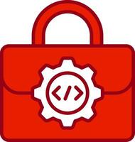Büro Tasche Vektor Symbol