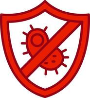 antibakteriell vektor ikon