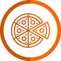 Margherita Pizza Vektor Symbol Design