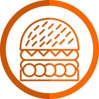 blt Sandwich Vektor Symbol Design