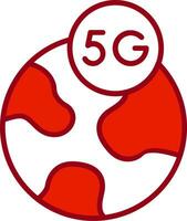 5g-Vektorsymbol vektor