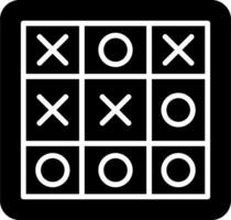 Tic Tac Toe-Vektorsymbol vektor