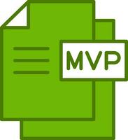 mvp vektor ikon