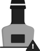 Alkohol-Vektor-Symbol vektor