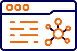 data analys vektor ikon