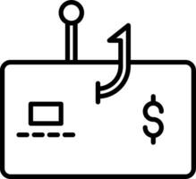 Phishing-Vektor-Symbol vektor