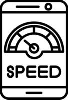 hastighet vektor ikon