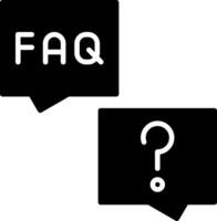 FAQ-Vektorsymbol vektor