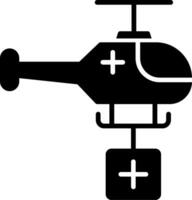 Hubschrauber-Vektor-Symbol vektor