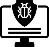 Antivirus-Vektor-Symbol vektor