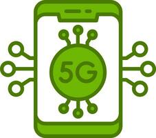 5g-Vektorsymbol vektor