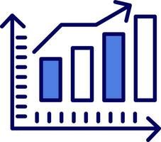 Statistik-Vektorsymbol vektor