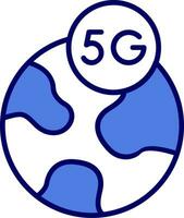 5g-Vektorsymbol vektor