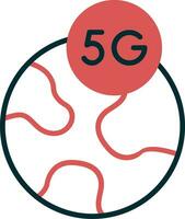 5g-Vektorsymbol vektor